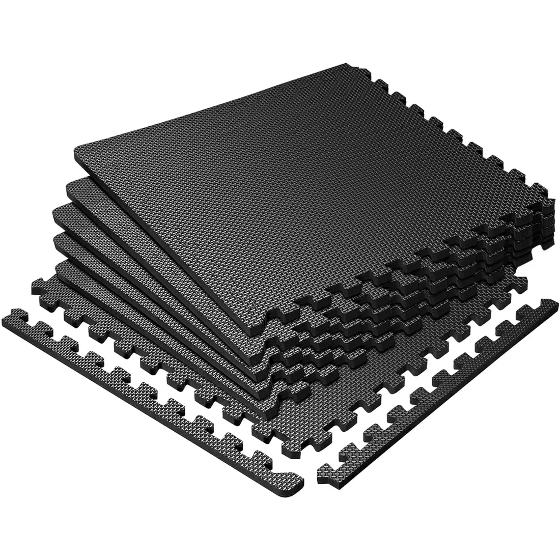 HULKFIT Interlocking Foam Tiles, 1/2 Inch