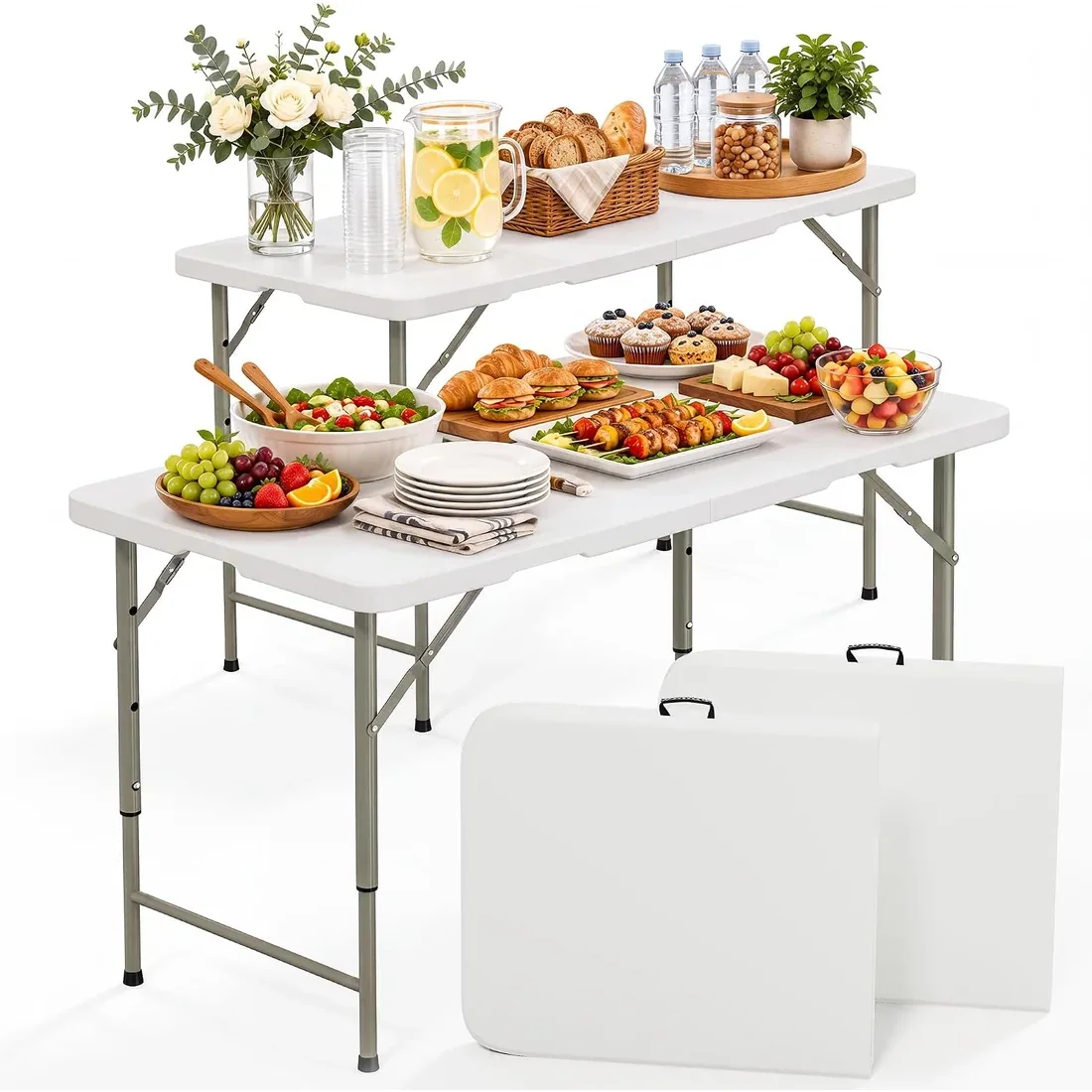 HULKFIT Heavy Duty Folding Table