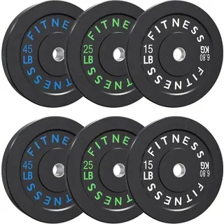HULKFIT Olympic Bumper Plate Sets