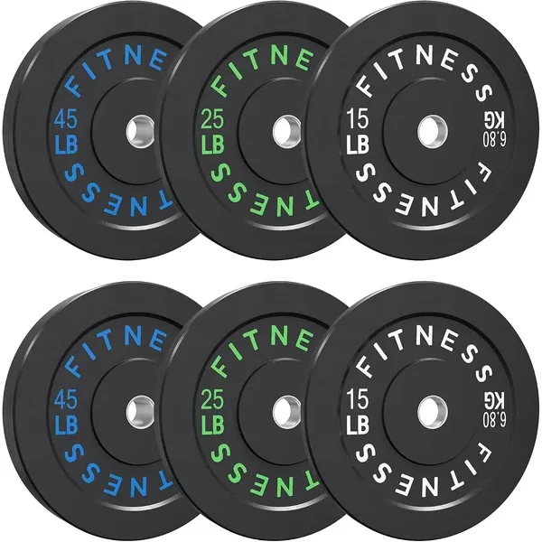 HULKFIT Olympic Bumper Plate Sets