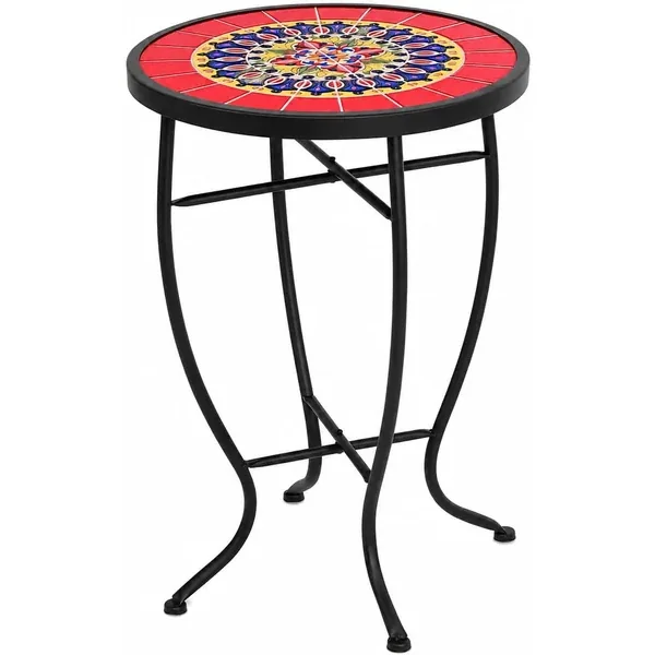 HULKFIT Mosaic Tile Plant Stand