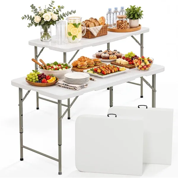 HULKFIT Heavy Duty Folding Table