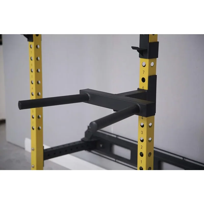 HULKFIT Y-Dip Bar for Wall Racks, Black