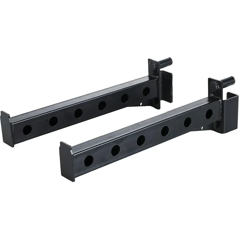 HULKFIT Spotter Arms for 2 x 2 Racks, Black