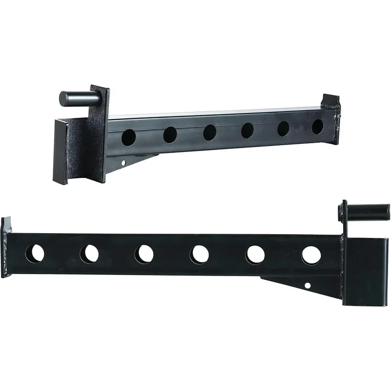 HULKFIT Adjustable Arms for 5/8 Inch Holes, 2 x 2 inch · Black